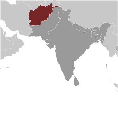 Afghanistan-Map