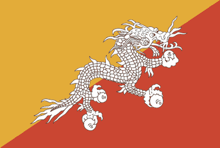 Bhutan Flag