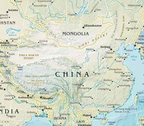 Maps of China