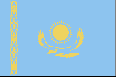 Kazakhstan Flag