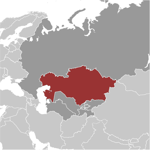 Kazakhstan Map