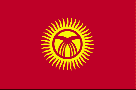 Kyrgyzstan Flag