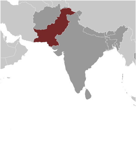 Map of Pakistan