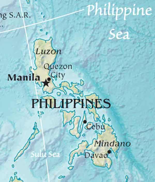 Map of Philippines