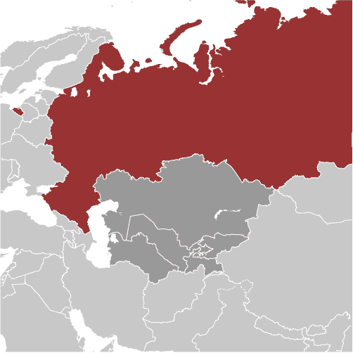 Map of Russia