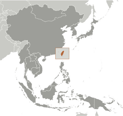 Map of Taiwan