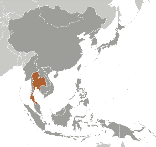 Map of Thailand