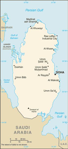 Qatar Geography