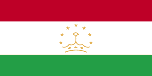 Tajikistan Flag