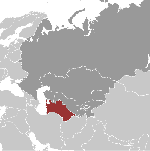 Turkmenistan Map