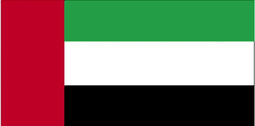 United Arab Emirates Flag